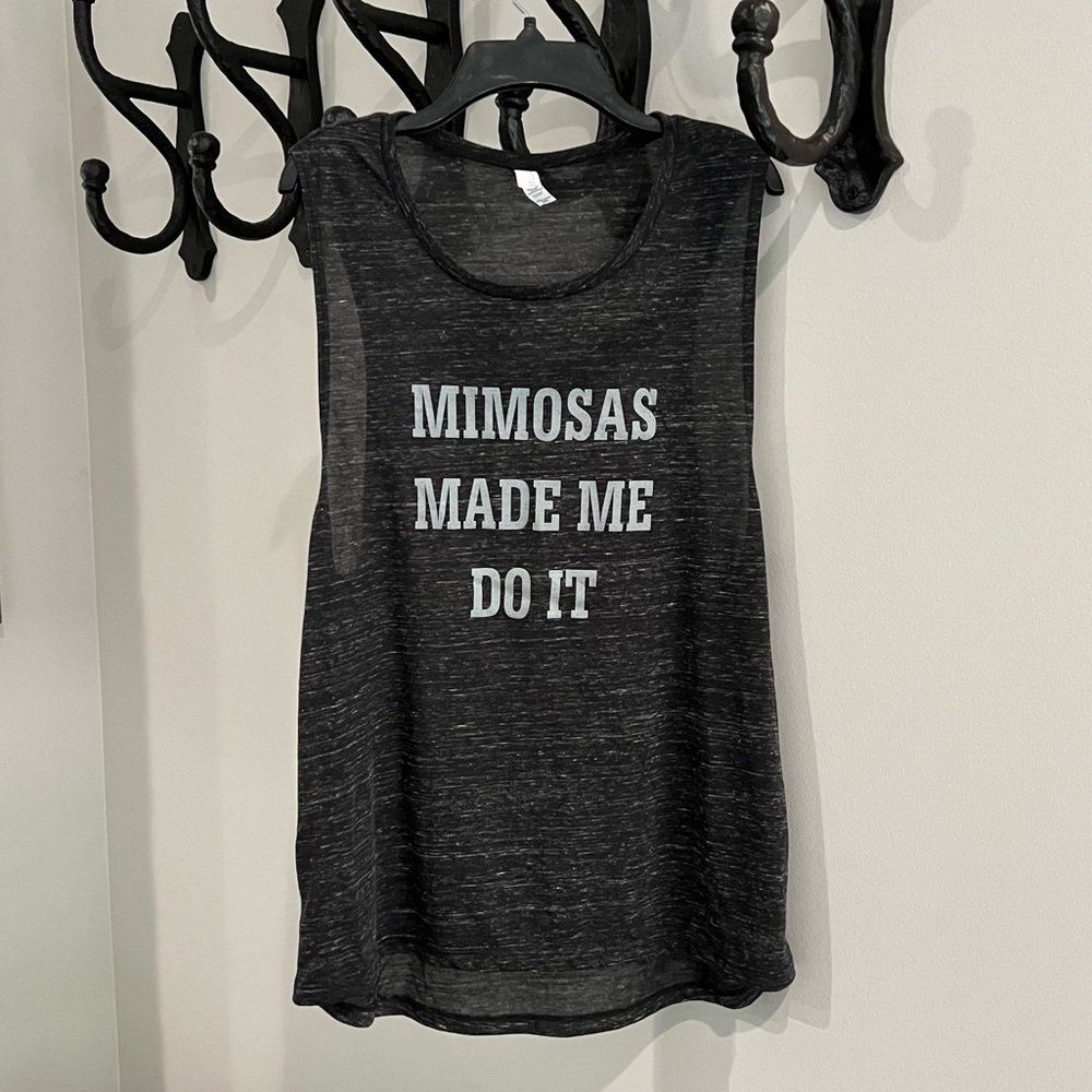Mimosa Made Me Do It Tank Top
